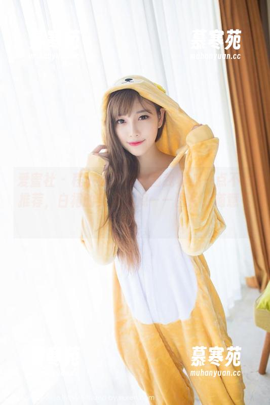 爱蜜社 - 程小烦不烦这图我真心一点不想推荐，白裙的美太犯规——图片，随意下载。